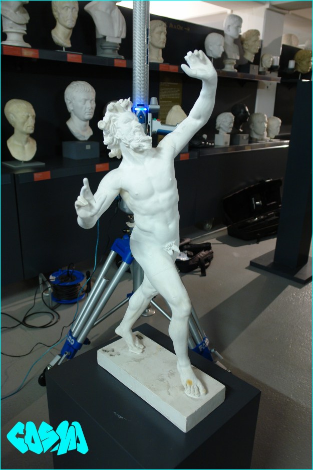 Dancing Faun of Pompeii plaster cast, photo by CosmoWenman