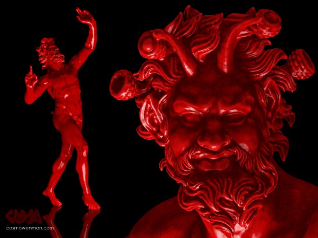 20141126 Dancing Faun of Pompeii 3D Scanned by CosmoWenman